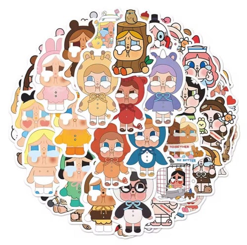 ملصقات كراي بيبي 10 حبات