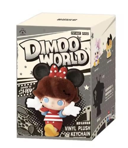 Dimoo World vinyl plush keychain