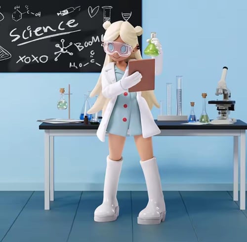 Rush Hour Peach Riort Pop Mart