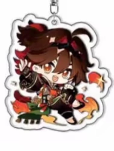 Genshin impact keychain 4 / ميداليات قنشن امباكت ر...