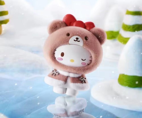 Sanrio characters winter wear
