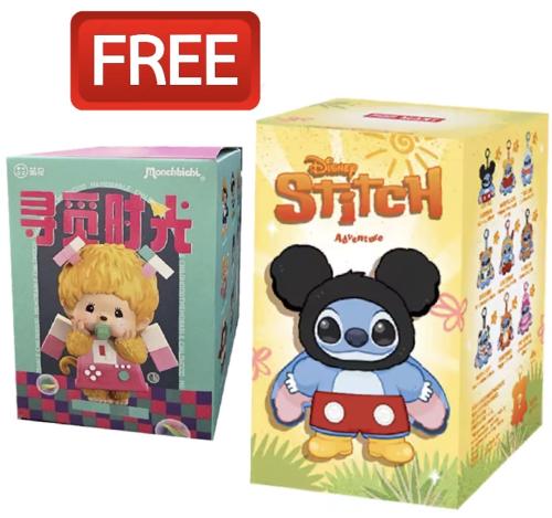 Stitch Adventure popmart / مغامرات ستيتش مع بوكس م...