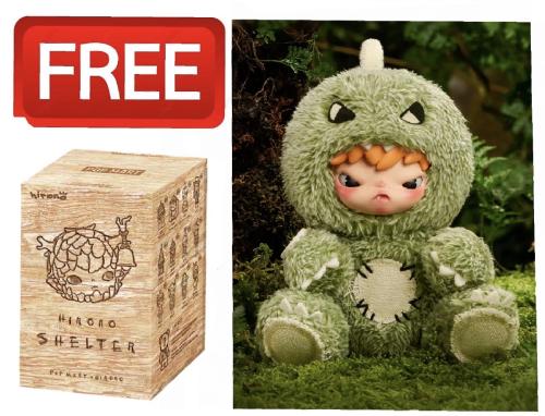 Hirono Dino Plush Doll Pendant / مع بوكس هيرونو شلتر مجاناّ