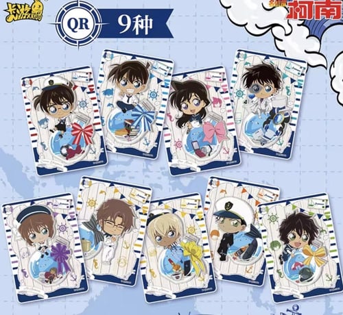 بطاقات عشوائية المحقق كونان ظرف واحد فقط