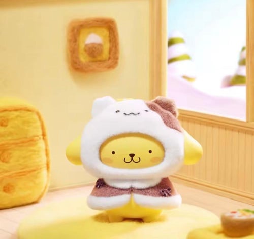 Sanrio characters winter wear