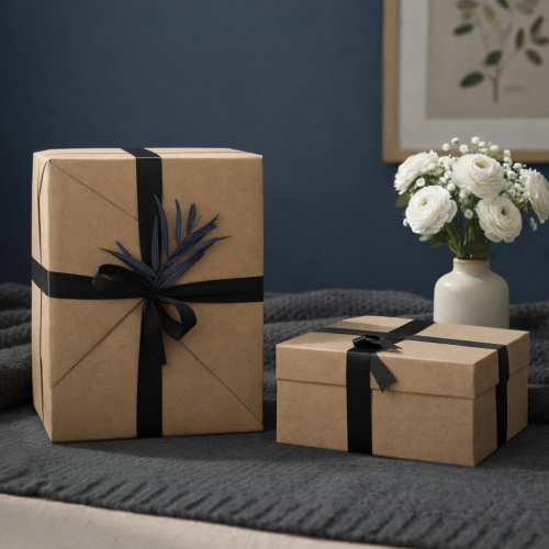 تغليف ورقي أنيق جاهز للإهداء