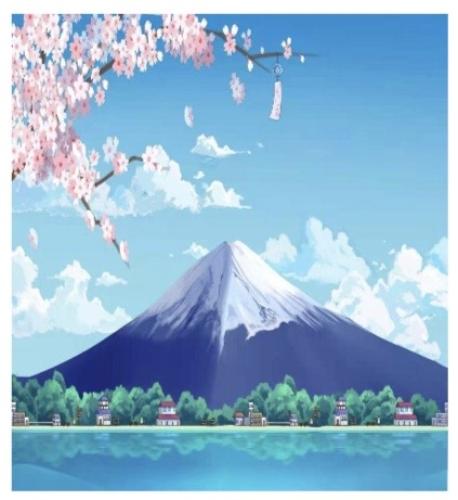 لوحات تلوين مرقمة - Blossom Peak