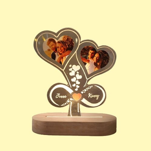 لوحة 3D مضيئة بصورة من اختيارك - D