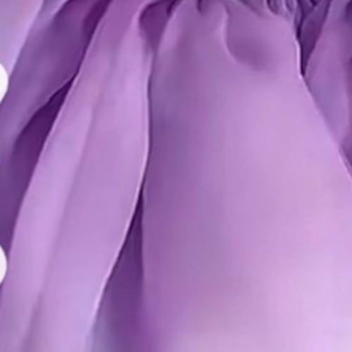 فستان موف تصميم مميز ومنفوش