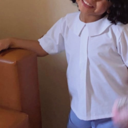 قميص أنيق+شورت سماوي