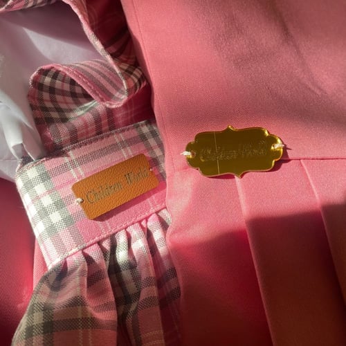 مريول كاروهات تصميم مميز + قميص