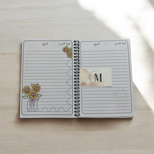 رسم دفتر كامل ( بنات )