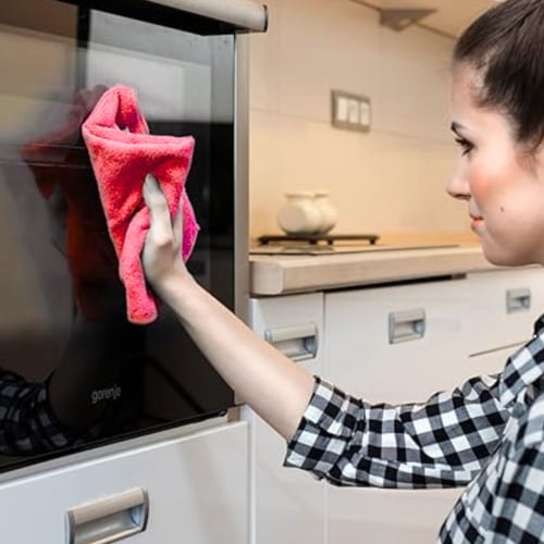 طقم ٧ فوط نيت مايكروفايبر | متانة وامتصاص عالي