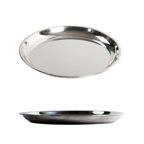 صحن استيل هندي مقاس 40سم ND46499