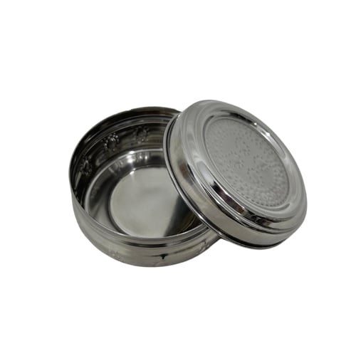 مطبقية تمر استيل منقوش مقاس 10سم