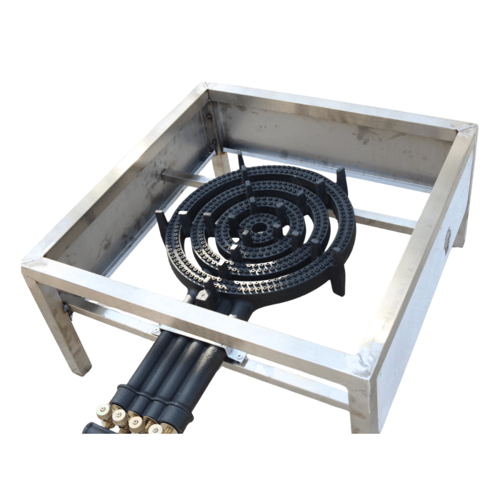 موقد موائد استيل كبير – 4 مفاتيح | مقاس 60×60×34