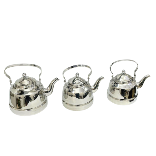 طقم أباريق ستيل العساف مشار – (2 لتر، 1.5 لتر، 1.2...