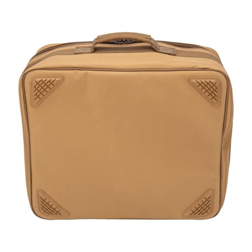 شنطة شاي وقهوة الصمان بطانة PVC قماش كاكي