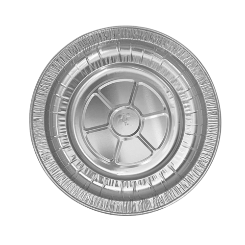 صحن دائري قصدير كبير مقاس 56 سم