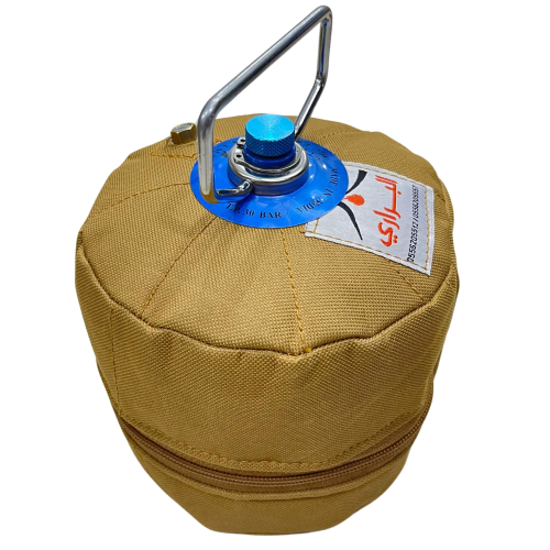 جراب دافور دبه هندي بدون راس قماش رملي مقاس 0.7 كي...