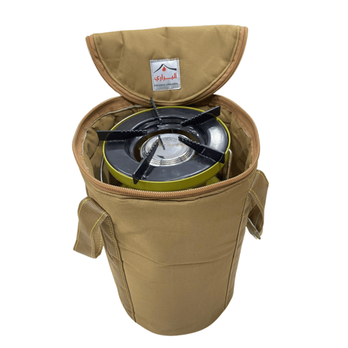 جراب دافور دبه هندي مع راس قماش رملي مقاس 4 كيلو