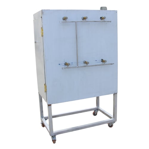 فرن تحمير استيل ذبيحتين