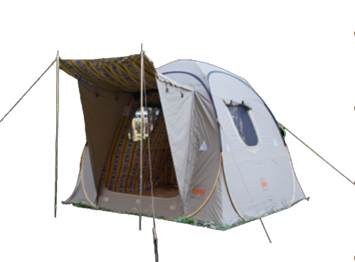 خيمة المكشات 3 × 3 خاص كاكي اصفر مشجر ( جديد ) CMT...