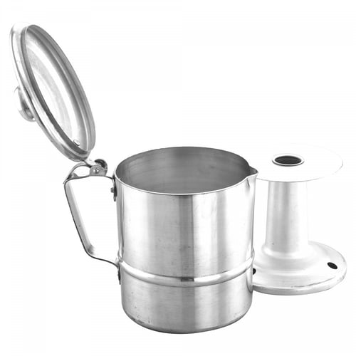 دلة حليب المونيوم مقاس 16 النافورة