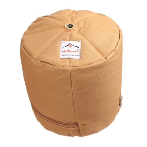 جراب دافور دبه هندي بدون راس قماش رملي مقاس 0.7 كي...