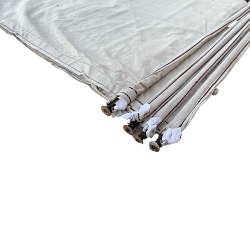 رواق رحلات البر حديد ثقيل لون ابيض مقاس 1.2×6 متر