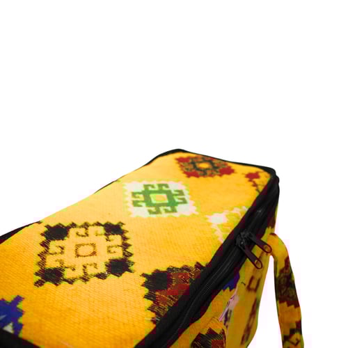 شنطة زمزميات نقش سدو أصفر