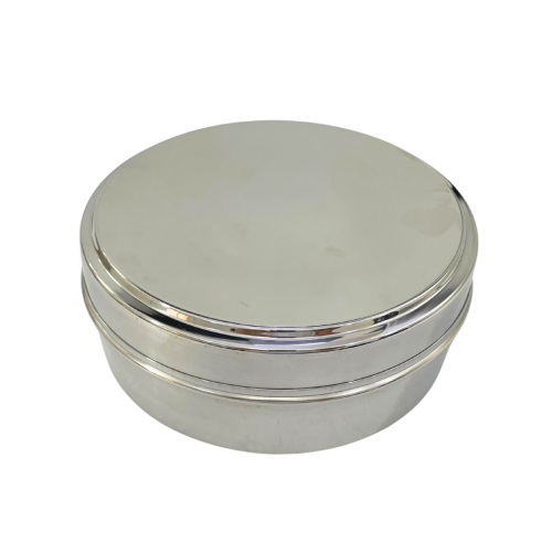 علبة تمر وعسل غطاء استيل 16سم موديل 16CM-101479