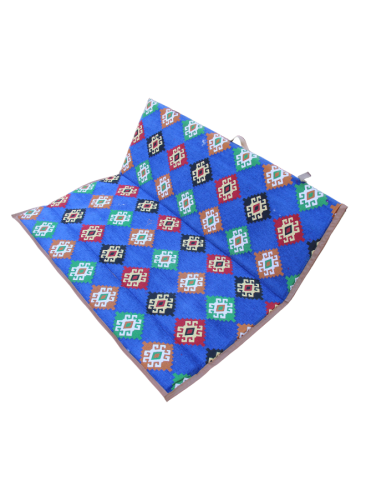 مسند ظهر 120سم نقشة سدو ازرق غامق