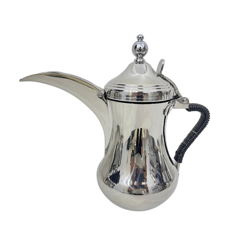 طقم دلال العساف البغدادية استانليس استيل ثقيل بيد...