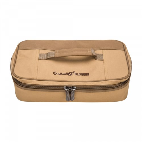 السنيدي شنطة بيالات وفناجيل (12) بطانة PVC قماش كا...