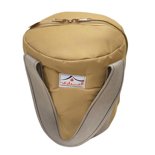 جراب دافور دبه هندي مع راس قماش رملي مقاس 2 كيلو