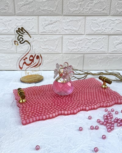 صينية ديكور ( سحر اللؤلؤ )