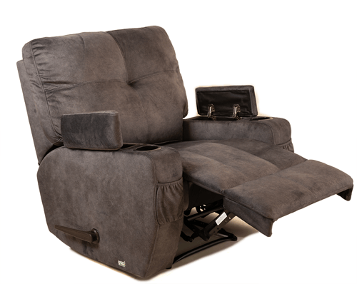 مايند - ثابت مع ادراج رمادي غامق