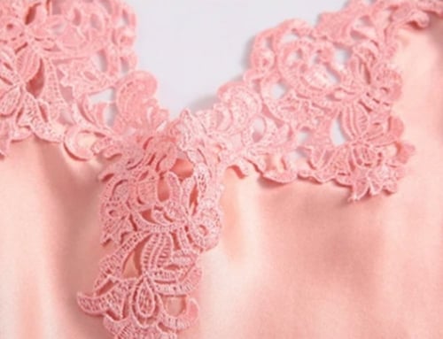 قميص نوم عروس حرير التوت النقي