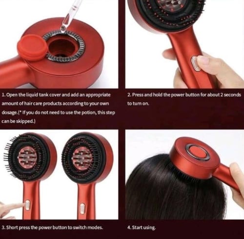 جهاز تحفيز فروة الرأس بتقنية الريد لايت