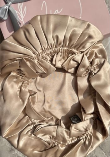 بونية نوم حرير التوت النقي طبقتين درجة 19 mm 6A