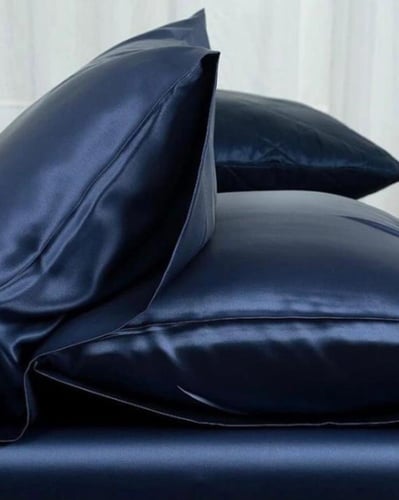 غطاء وساده حرير التوت النقي ( مغلف )صناعة slip درج...