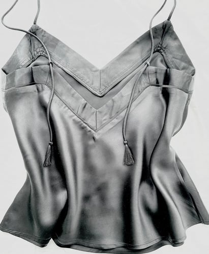 بيجاما حرير التوت النقي 2 قطعة