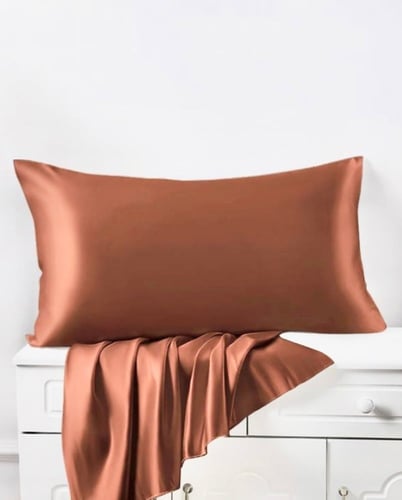 غطاء وساده حرير التوت النقي ( مغلف )صناعة slip درج...