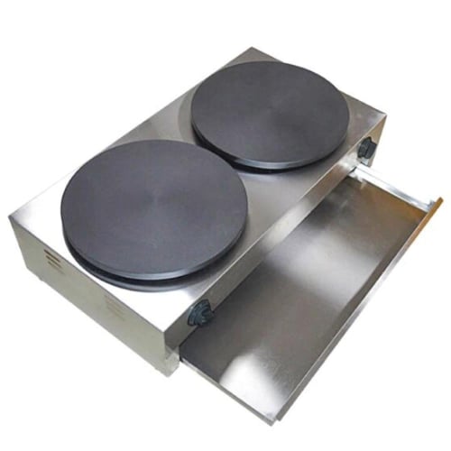 جهاز صنع الكريب المزدوج