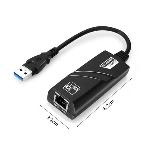 قطعة تحويل من يو اس بي إلى إيثرنت بسرعة 1000 ميجا