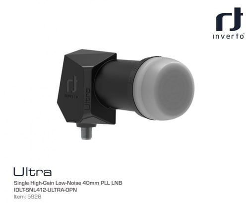 لاقط انفيرتو مخرج بلاك الترا الجديد Ultra Single H...