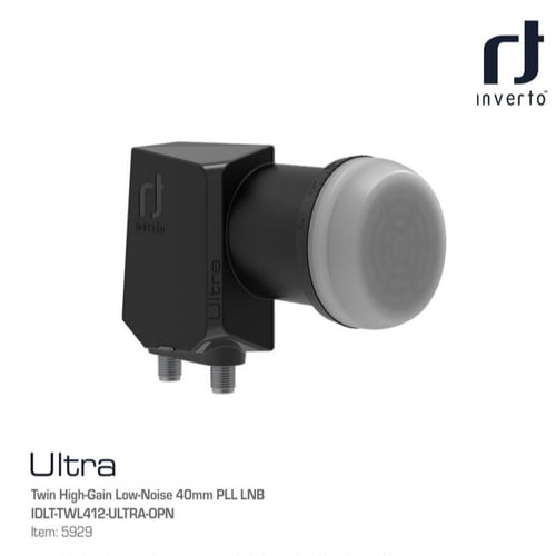 لاقط انفيرتو بلاك الترا الجديد مخرجين Ultra Twin H...