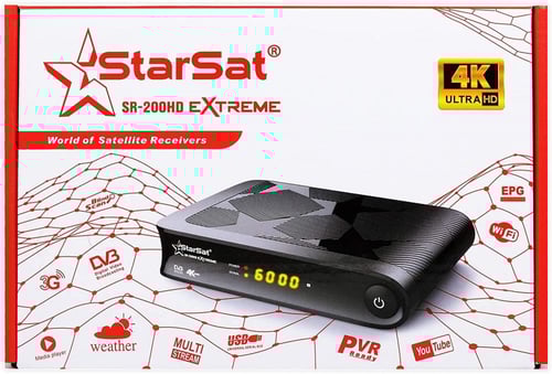 ستارسات StarSat 200HD اكستريم 4K