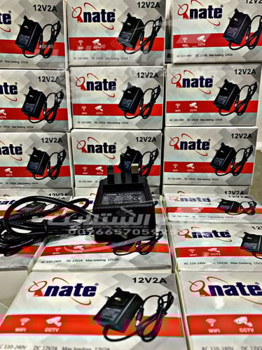 قابس ثلاثي 12فولت 2امبير Triple plug adapter 12V 2...